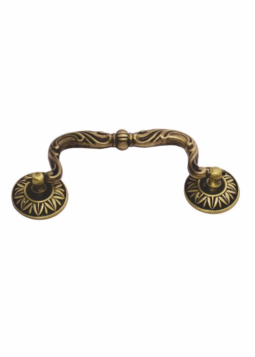 H-010 | Modern Brass Knobs and Handles |  Drawer Pull | Sleek Wardrobe & Furniture Brass Knobs and Handles