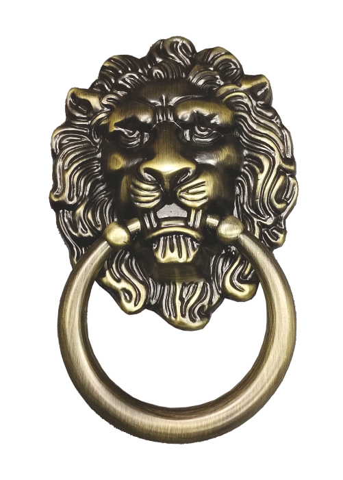 SF-BFK-12 | Modern Brass Door Knocker-Small | Drawer Pull | Sleek Wardrobe & Furniture Door Knocker-Small