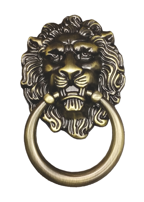 SF-BFK-13 | Modern Brass Door Knocker-Big |  Drawer Pull | Sleek Wardrobe & Furniture Door Knocker-Big