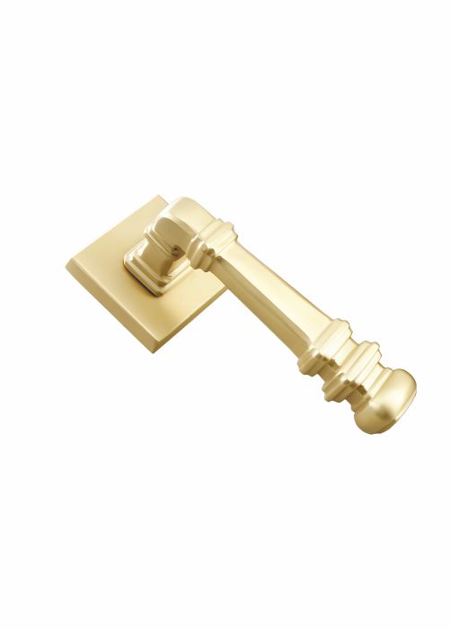 SF-BMR-50 | Modern Brass Mortise Handles | Mortise Handles