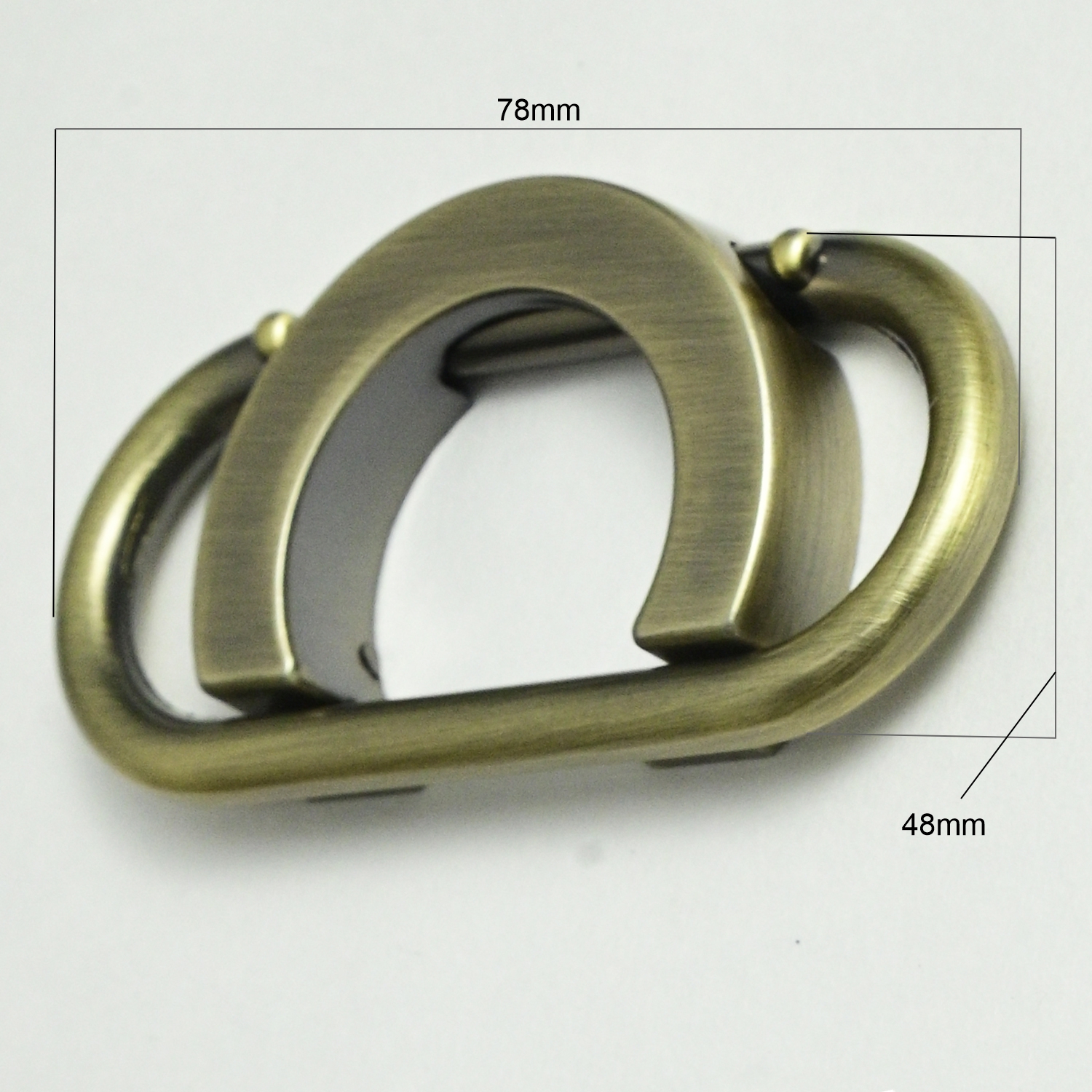 SFH-A318 | Modern Square Cabinet Knob | Golden Finish Zinc Drawer Pull | Sleek Wardrobe & Furniture Handle - Image 8