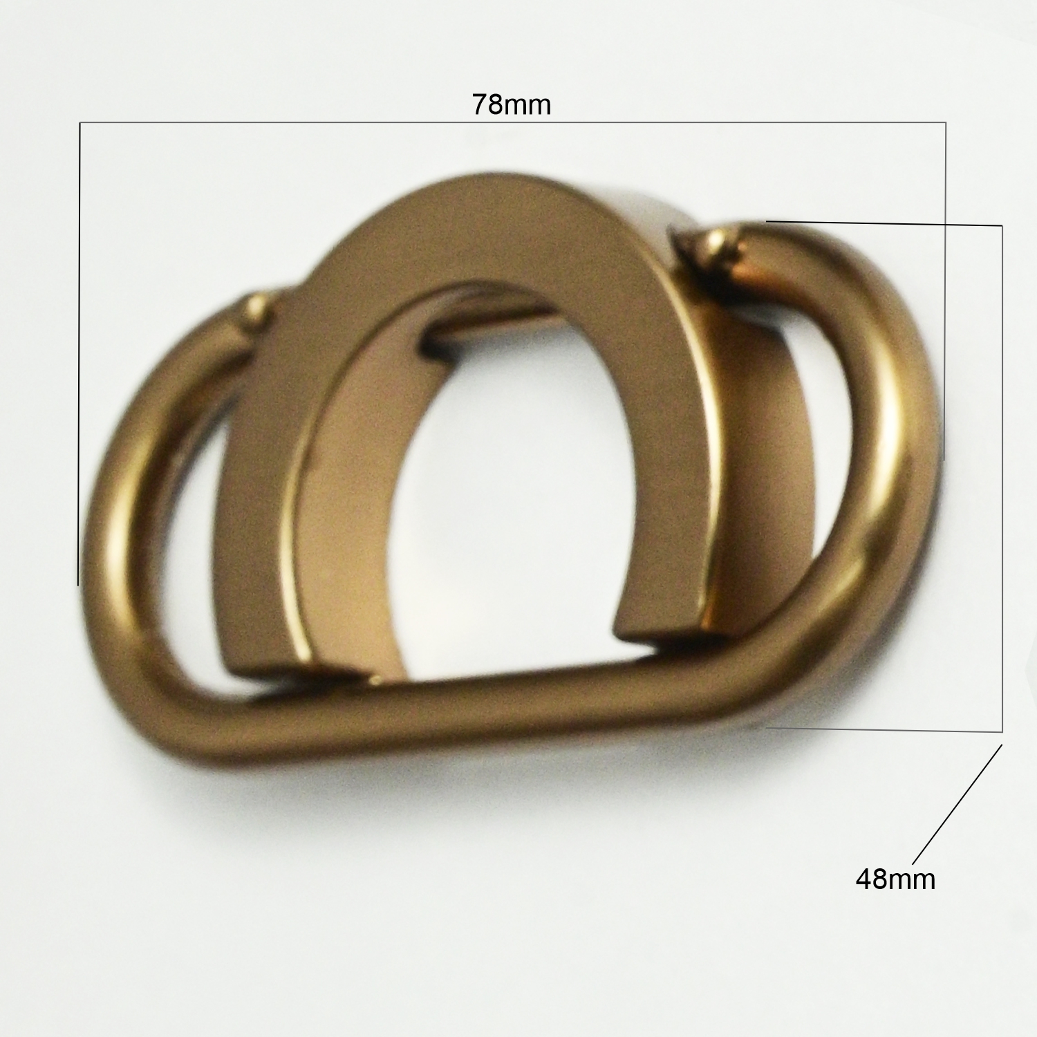 SFH-A318 | Modern Square Cabinet Knob | Golden Finish Zinc Drawer Pull | Sleek Wardrobe & Furniture Handle - Image 7